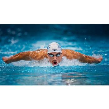 Michael Phelps Poster On Silk <107cm x 60cm, 43inch x 24inch> - Cartel de Seda - 9C0581