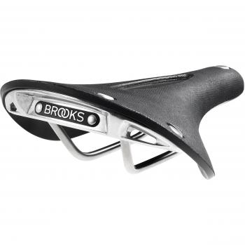 Brooks England Ltd Adultos Cambium C19 Carved – Sillín de Bicicleta, Black, One Size