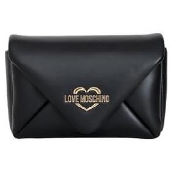 LOVE MOSCHINO Envelope Black Shoulder Bag