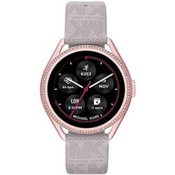 Michael Kors Connected Smartwatch Gen 5E MKGO para Mujer con tecnología Wear OS de Google, frecuencia cardíaca, GPS, NFC y notificaciones smartwatch