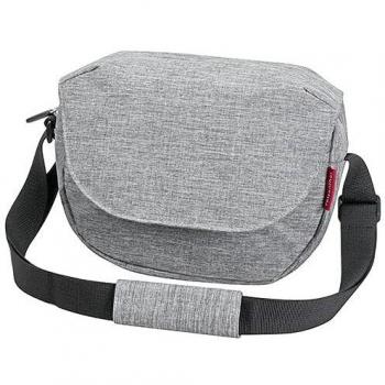 KLICKfix Funbag Stuurtas, Unisex Adulto, Twist Silver