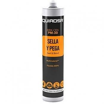 Quiadsa 52503234 Sellador de Poliuretano Modificado, Gris, 280 ml