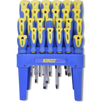 KINZO 53839 - Juego de destornilladores