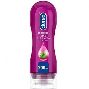 Durex Massage 2 In 1 Aloe Vera 200 Ml 1 Unidad 200 g