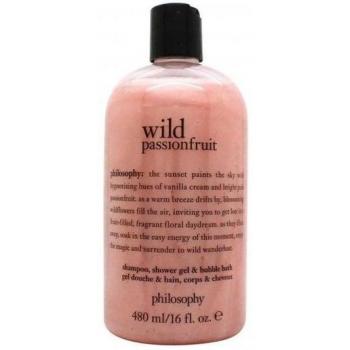 Philosophy Wild Passion Fruit 3-in-1 Shampoo, Shower Gel & Bubble Bath 480ml