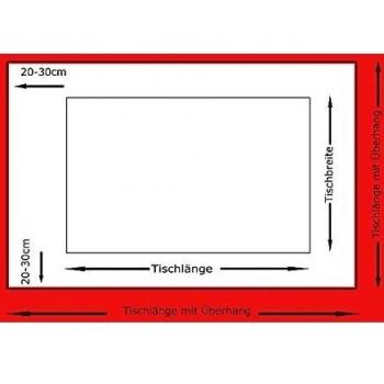 Damasco Mantel Medida en tiras Diseño Rectangular, ovalado o redondo en diferentes colores tamaño a elegir., Weiß, 500 x 140 cm