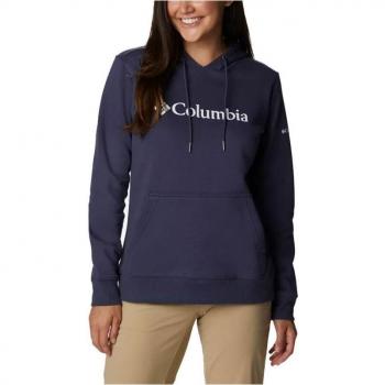Sudadera con Capucha Columbia Azul Oscuro