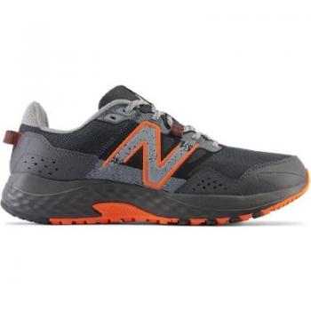 Zapatillas de trail running para hombre New Balance MT410 V8 negro/naranja
