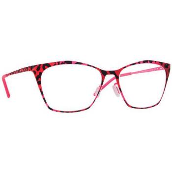 Italia Independent II 5214 IBR.018 Women’s Eyeglasses Pink Size 51 - Blue Light Block Available