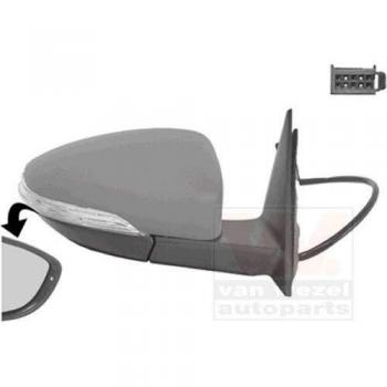 Espejo retrovisor VAN WEZEL 5806808, tipo: Espejo retrovisor, características: diseño específico para vehículos, incluye soporte de montaje, fabricado en materiales de alta calidad, cumple con las normativas de seguridad y