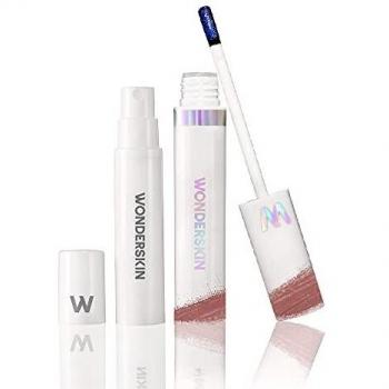 Wonderskin Peel & Reveal Wonder Blading Lip Stain Long Lasting, Natural Based, Transfer Proof Liquid Blading Color Treatment. Waterproof with No Touch-Ups Needed