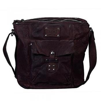 VILENCA HOLLAND 40710 BROWN - Bolso al hombro para mujer marrón L32cmxH32cmxB11cm