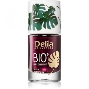 Esmalte de Uñas Bio Verde Delia Cosmetics Tono 614 Plum Vegano 11ml