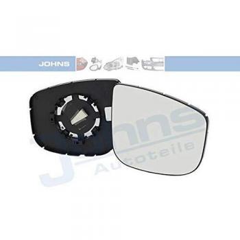 Johns 57 62 38-86 Cristal de espejo, retrovisor exterior derecho, cristal de espejo