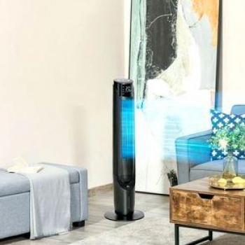 Enfriador de Aire HOMCOM con Mando a Distancia