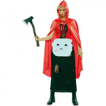 Disfraz de Caperucita Zombie para mujer