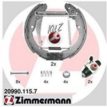 Kit de frenos Zimmermann Z 20990.115.7, Freno a tambor trasero