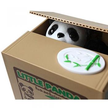 Genérico Hucha Alcancía Panda Roba Moneda Centavo Ahorro De Dinero