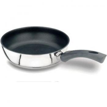 Lacor - 71322 - Sartén Home Lisa Tricapa Antiadherente 22cm Inox