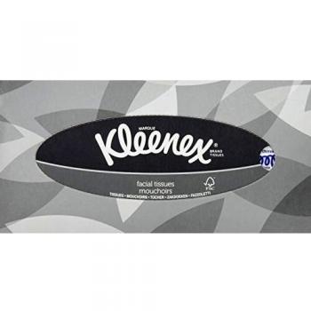 Kimberly-Clark Pañuelos Faciales Kleenex Cubo, paquete con 100 unidades