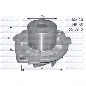 Bomba de agua DOLZ S214 con características de alta calidad, diseño duradero, eficiente en la refrigeración del motor, fabricada con materiales resistentes a la corrosión y al desgaste, fácil instalación y compatible con múltiples modelos de vehíc