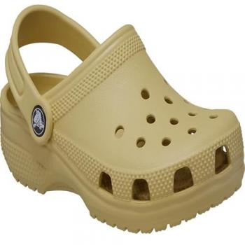 Classic Kids Clog Crocs - Unisex, Brown, Size 22-23