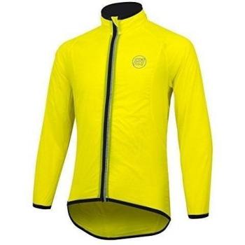 21 Virages Kid 's Halo de bicicleta lluvia chaqueta, todo el año, color Amarillo - Gelb - Fluoreszierendes Gelb, tamaño 12 Years Years