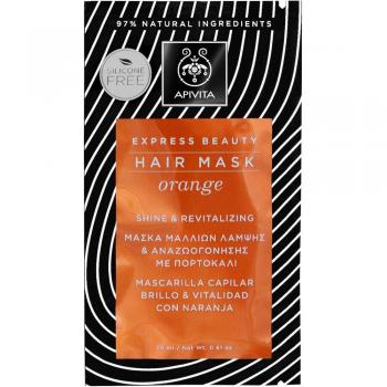 Apivita Express Beauty Hair Mask Shine Orange Revitalising Hair Mask 20 ml