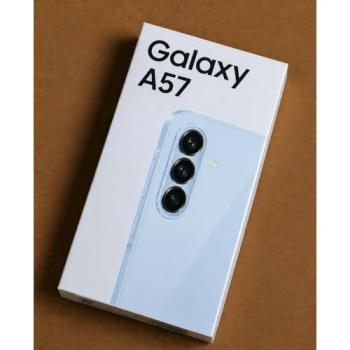 Samsung Galaxy A57 5G - Smartphone Doble SIM 6.7 Android 16.0, 8 GB RAM, 256 GB Almacenamiento, Batería de 5000 mAh, Color Azul Icyblue