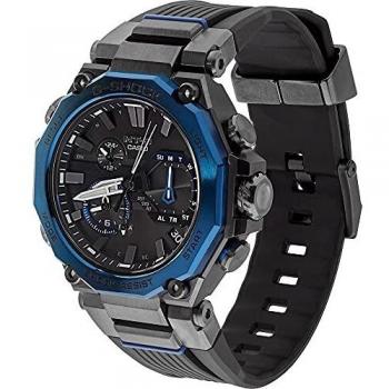 Casio G-Shock MTG-B2000B-1A2ER - Reloj de Hombre con Tecnología Metal Twisted-G Dual Core Guard en Color Negro
