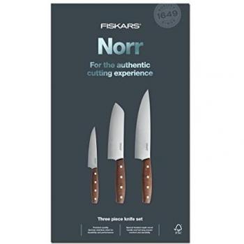 Fiskars Norr - Set de 3 cuchillos Norr