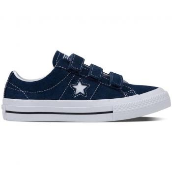 Converse 656132c, Zapatillas de Deporte para Exteriores Unisex niños, Multicolor Navy White Black, 30 EU