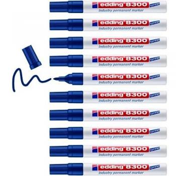 Edding 8300 Marcador Permanente Punta Redonda Azul