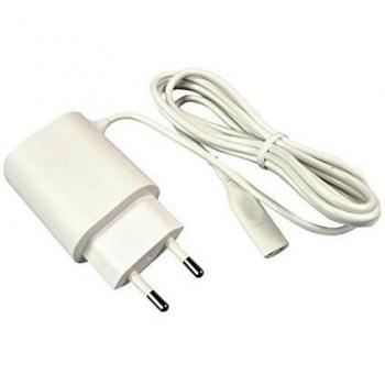 Cargador Braun Series 5, 7, 9 - Enchufe EU - Blanco