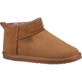 Hush Puppies Ashanti Suede Women's Classic Tan Slippers