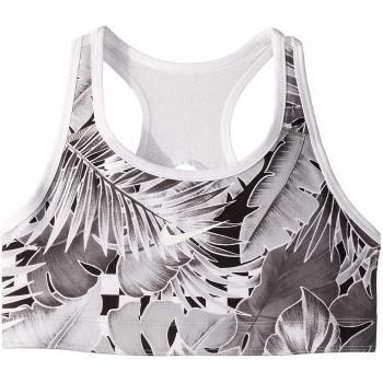 Nike G NP Bra Classic Rev Aop1 Top, Niñas, Atmosphere Grey White, S