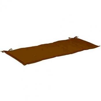 Beige Garden Bench Cushion 150x50x3 cm Oxford Fabric