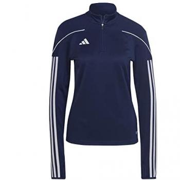 Camiseta de fútbol adidas Tiro 23 mujer, color Team Navy Blue, modelo HS3483, talla XL