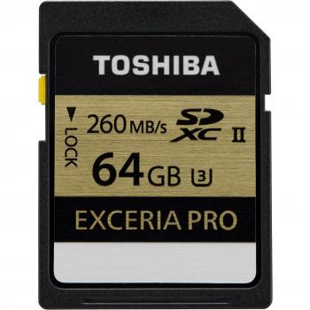 Toshiba 64GB Exceria PRO 64GB SDHC UHS Class 3 memoria flash - Tarjeta de memoria