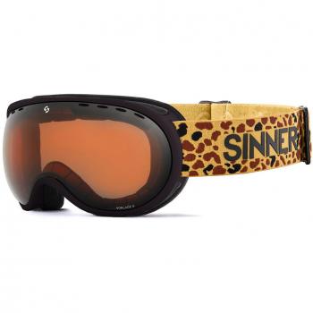 Sinner Vorlage S SIGO-179 10B-01 Standard Lentes de Sol Para Hombre Negros y Máscara Esquí Vorlage S