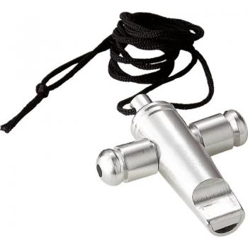 Meinl SW1 Aluminum Samba Whistle - 3-Tone Effect Whistle