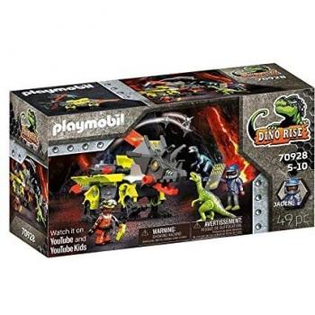 PLAYMOBIL Dino Rise 70928 Robo-Dino Máquina de Combate, Cañones con proyectiles, Juguetes para niños
