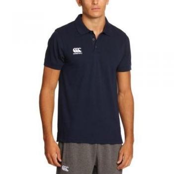 Canterbury WAIMAK POLO SHIRT - Camiseta de rugby para hombre, color azul marino, talla XS