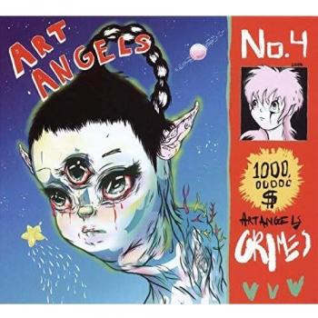 Grimes Art Angels 2015 UK vinyl LP CAD3535