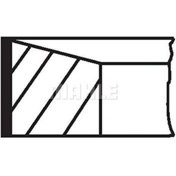 Mahle Original 022 13 N0 kit de junta de pistón