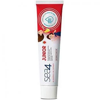 Sea4 Junior Toothpaste Strawberry Flavor 75ml - Cavity Protection and Gum Care