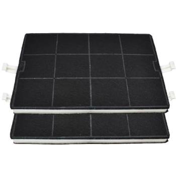 Filtro de Carbón Activo Allspares para Campanas Extractoras Compatibles con Bosch 00351210/351210, Siemens LZ51600, Neff Z5114X0 (293x200x23mm)