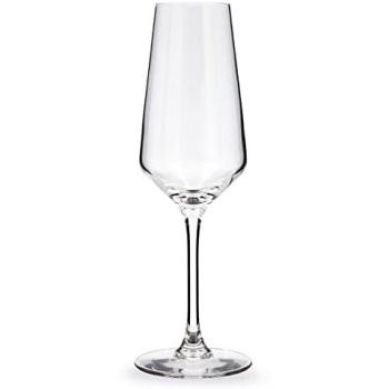 Copa Flauta de Vidrio Luminarc 23CL Transparente Brillante, Fácil de Limpiar, Reciclable y Apta para Frigorífico