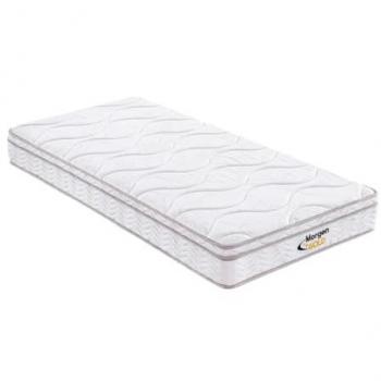 Pack Somier de Lamas + Colchón de Muelles 3 Zonas con Memoria de Forma WOLKENTANZ de MORGENGOLD - 90x200 cm