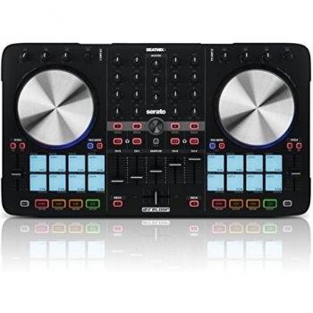 Reloop BeatMix 4 MKII USB MIDI DJ Controller with 4-Deck Serato Performance Pads